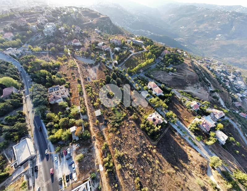 Premium Land for sale in Cornishe Sawfar, Aley ارض مميزة للبيع في صوفر 4