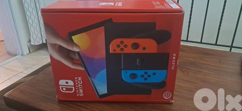 nintendo switch oled almost new 2