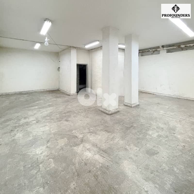 Warehouse for rent in Achrafieh مستودع للايجار في الاشرفية 0