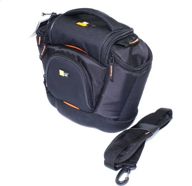 Case Logic camera bag and Canon camera lens 1