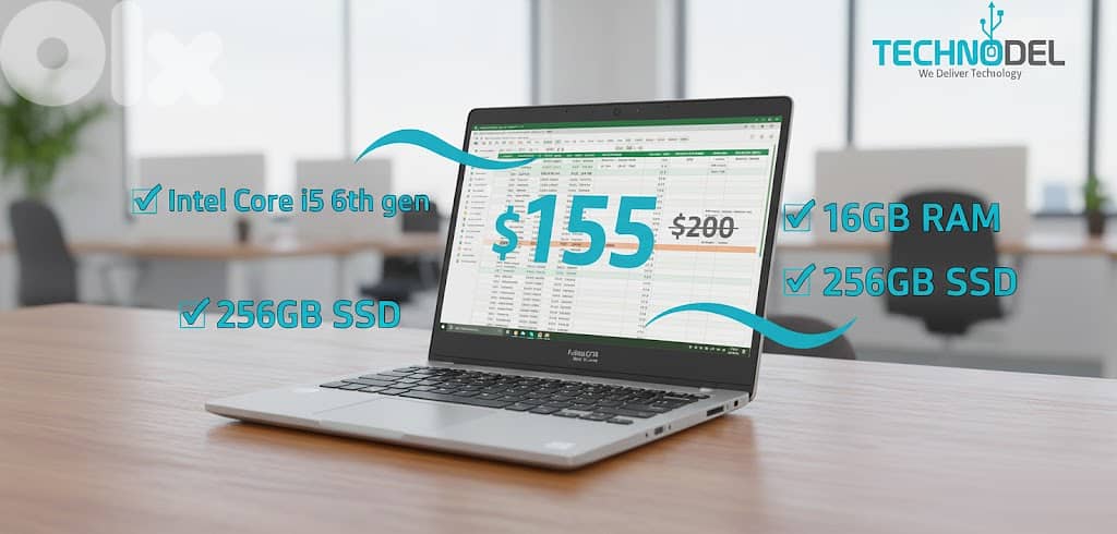 6th Gen core i5 16GB RAM Fujitsu laptop 0