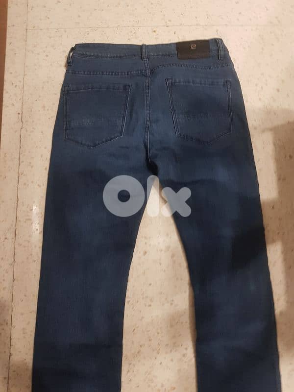 jeans navy pierre cardin authentic paris origin size medium used once 1