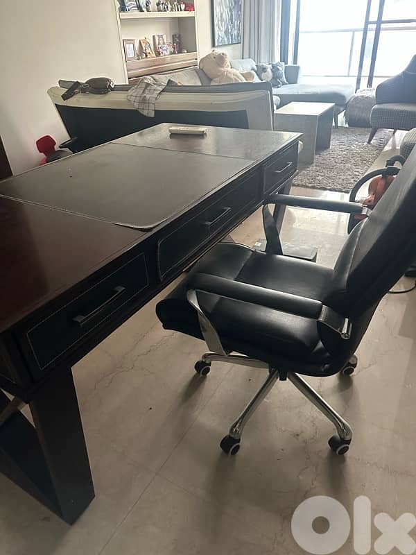 office chairs + desk for sale 5