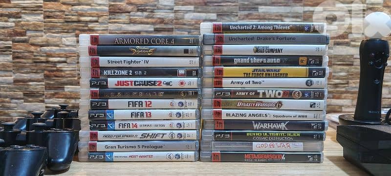 PS3 Slim Moded With accessories 11