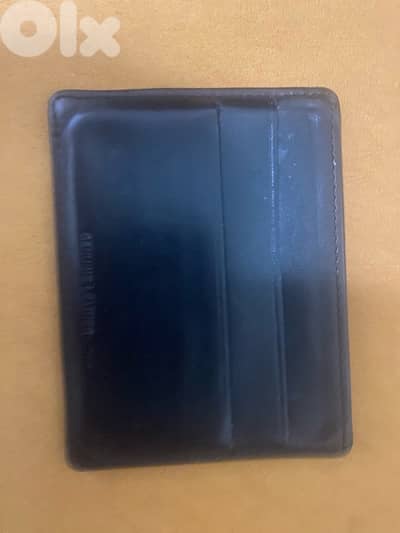 Genuine leather wallet