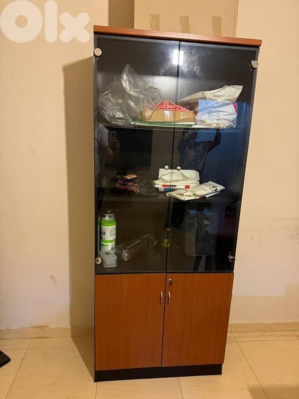 OFFICE DESK + CLOSET + SOFA 1