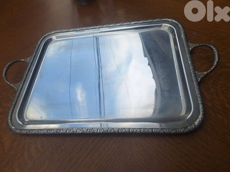 silver tray unique pieces 0