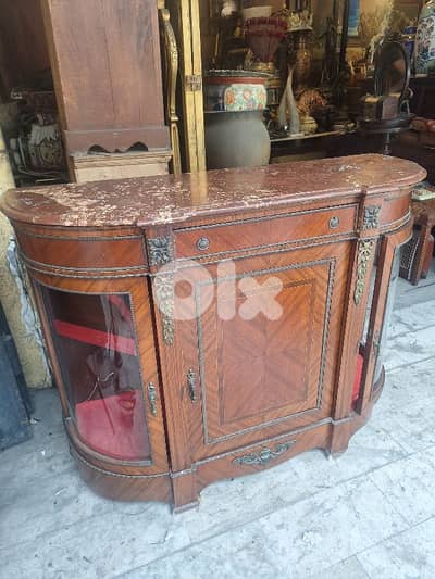 باهو رائع جدا خشب زين انتيك وجه رخام مميز سعر لقطة