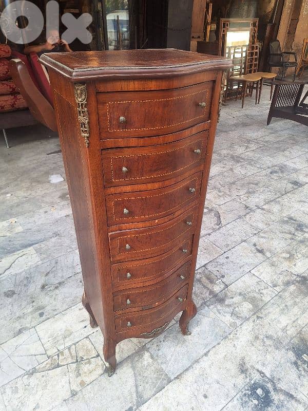 باهو جوارير خشب جوز انتيك مركتري ناعم 2