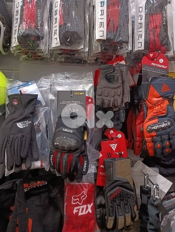 gloves Acerbis, Motowolf, Oxford, Suomy 15