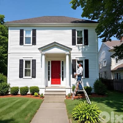 معلم دهان داخلي وخارجي وديكورات وعزل نش