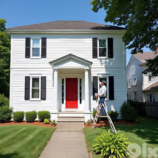 معلم دهان داخلي وخارجي وديكورات وعزل نش 0