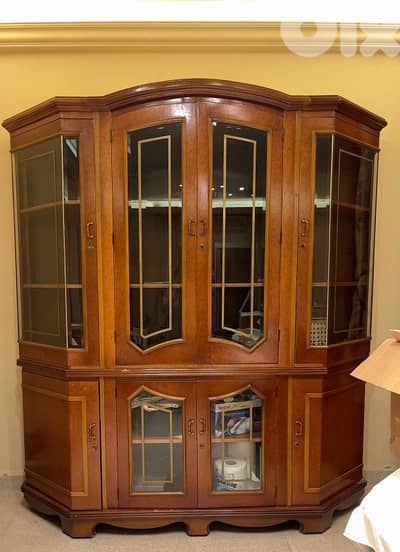 Vitrine Bois de loupe