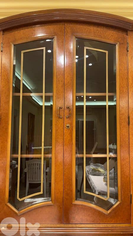 Vitrine Bois de loupe 1