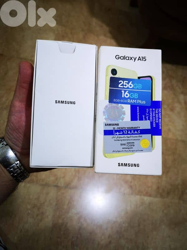 Samsung Galaxy A15 ( 16 Gb Ram and 256 GB Memory) used like New 0