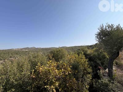 Land | Chikhane | Mountain & Sea view | ارض للبيع | PLS 25338