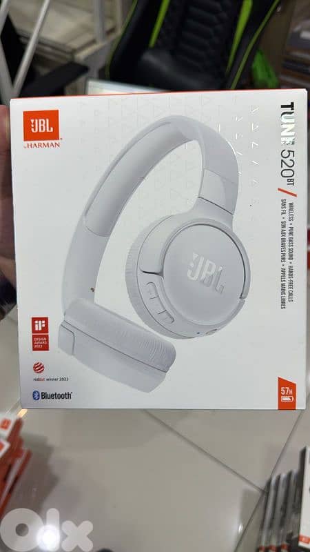 Jbl tune 520bt white 0