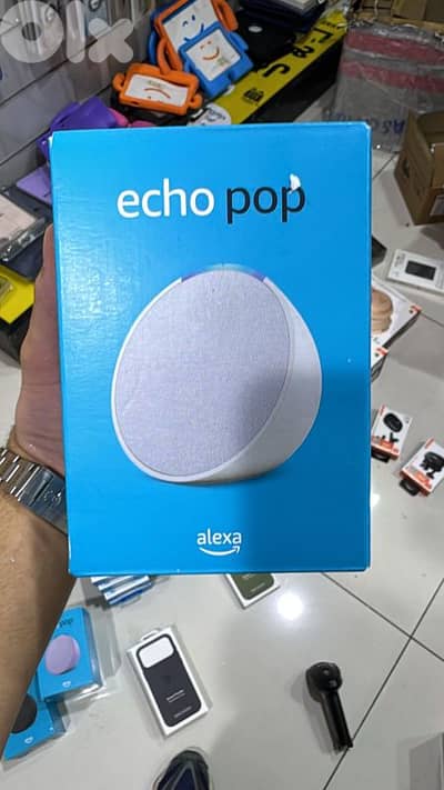 Amazon echo Pop white