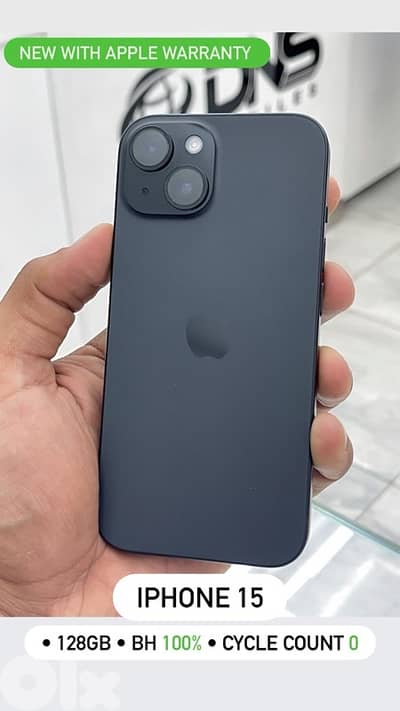 iphone 15.128G (NEW)