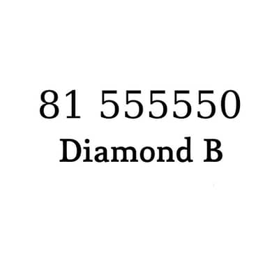 81 555550 diamond b