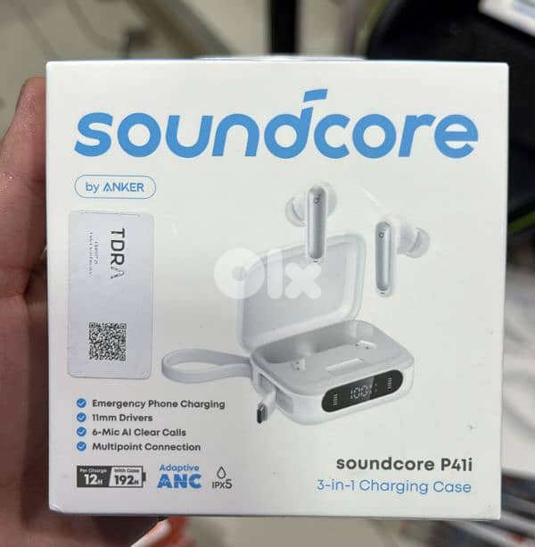 Anker Liberty P41i 3in1 charging case white 0