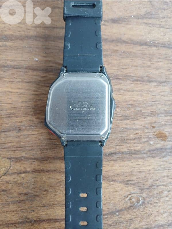 ساعه كاسيو casio ريمون كنترول دايره تمام 1