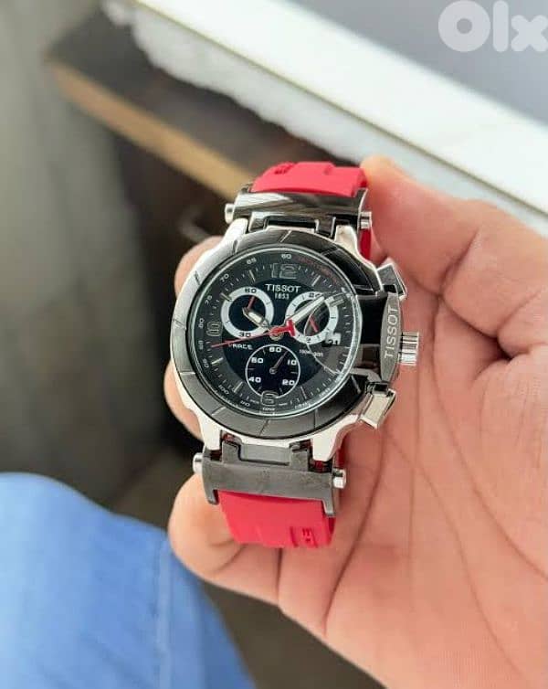 Tissot T-race red T048417a watch red 1