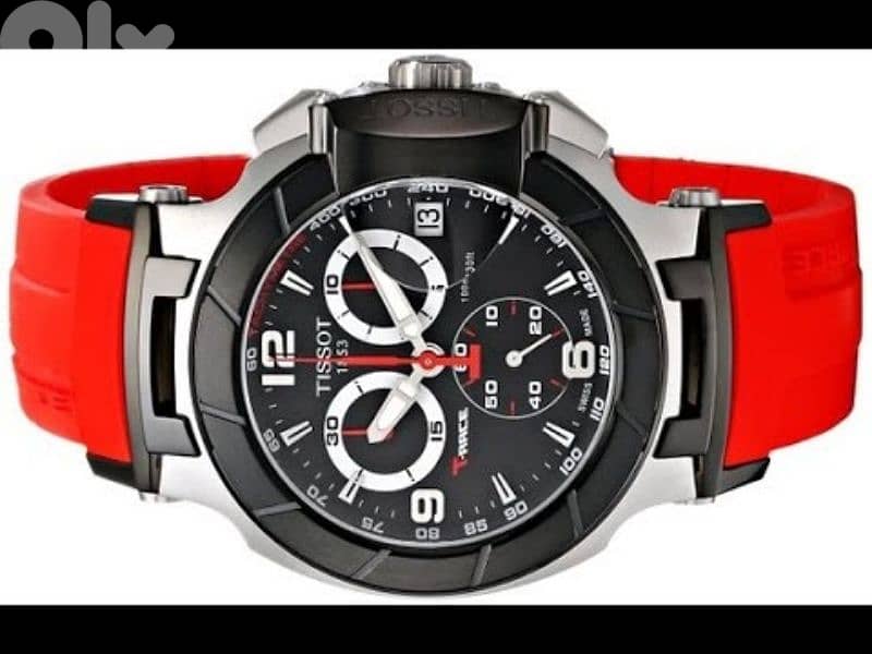 Tissot T-race red T048417a watch red 2