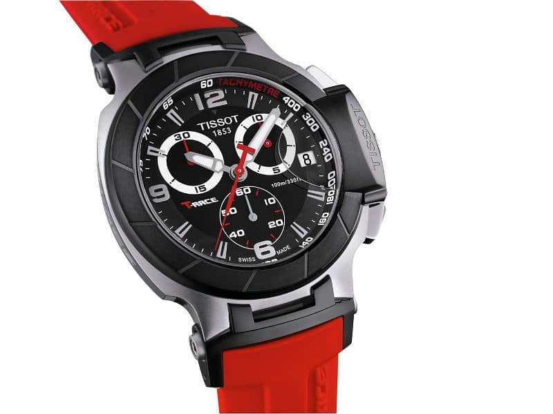 Tissot T-race red T048417a watch red 4