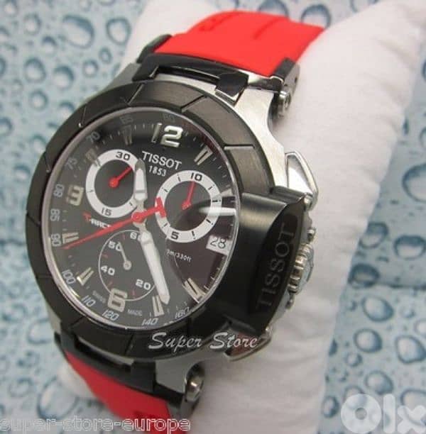 Tissot T-race red T048417a watch red 5