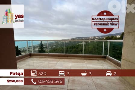 Faqra 320m2 | Rooftop Duplex | Brand New | Classy Area | Pool | EH/IV