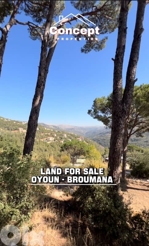 Land for Sale in Broumana - Oyoun 0