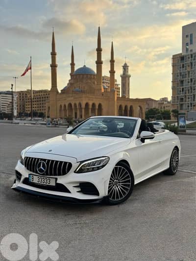 Rent cars wedding Mercedes C-class 2020