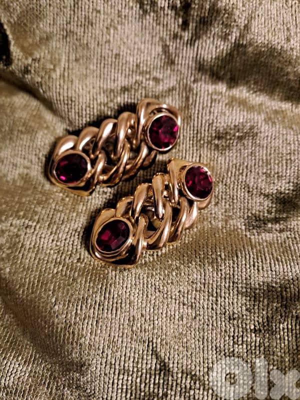 Yves Saint Laurent original vintage earrings 1