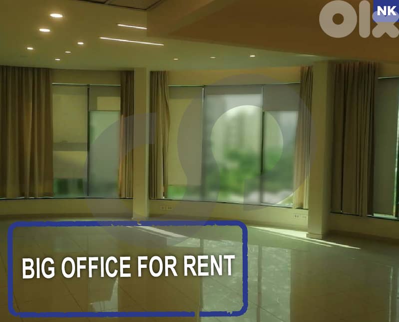 Big Office for Rent in Zalka, Metn / الزلقا REF#NK128087 0