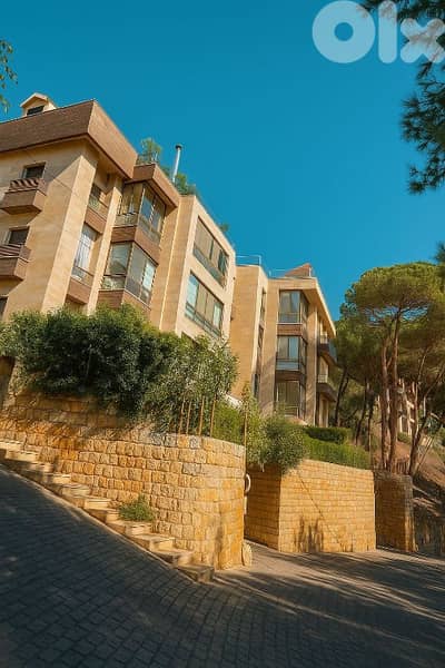 Spatious Furnished Apartment with Garden in Jouret el Ballout