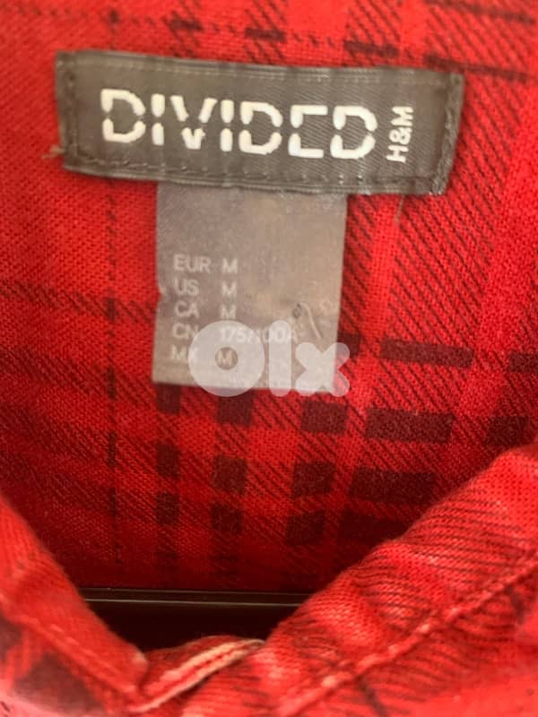 H&M check shirt 0