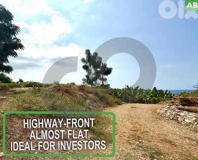 HIGHWAY-FRONT - ALMOST FLAT - Ideal for investors- BOUAR  REF#AB128091