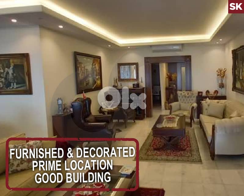 furnished & decorated Prime location - mar Roukoz REF#SK128093 0