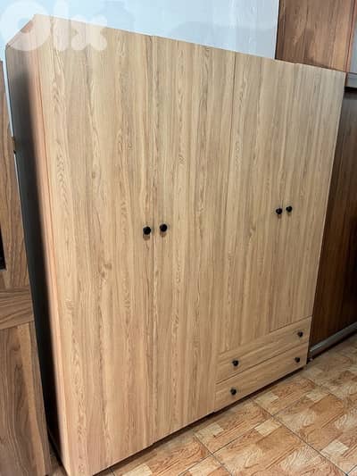 خزانة 4 درف جديدة من المعمل بافضل الاسعار