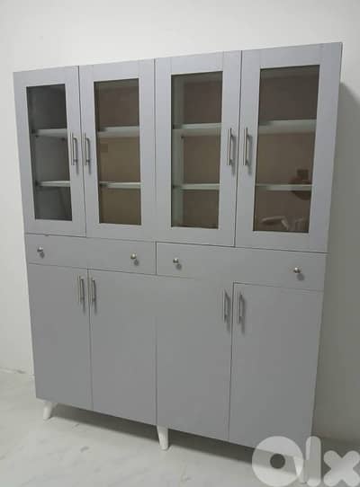 خزانة 4 درف مطبخ جديدة من المعمل بافضل الاسعار
