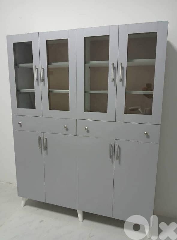 خزانة 4 درف مطبخ جديدة من المعمل بافضل الاسعار 0