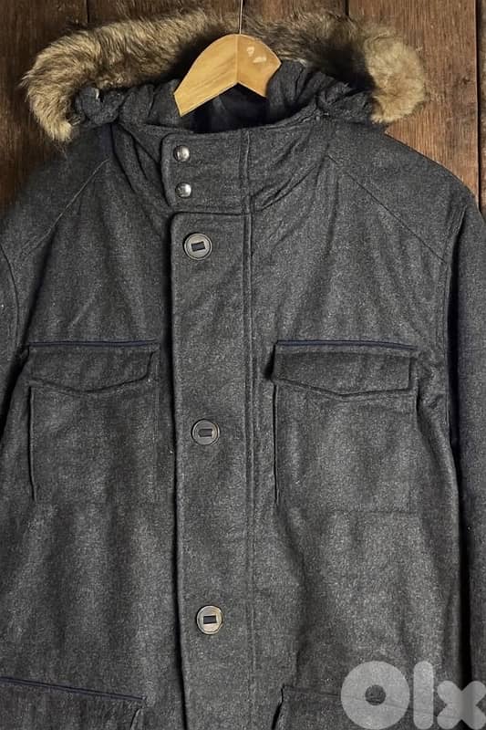 Massimo Dutti Men’s Winter Parka Jacket 1