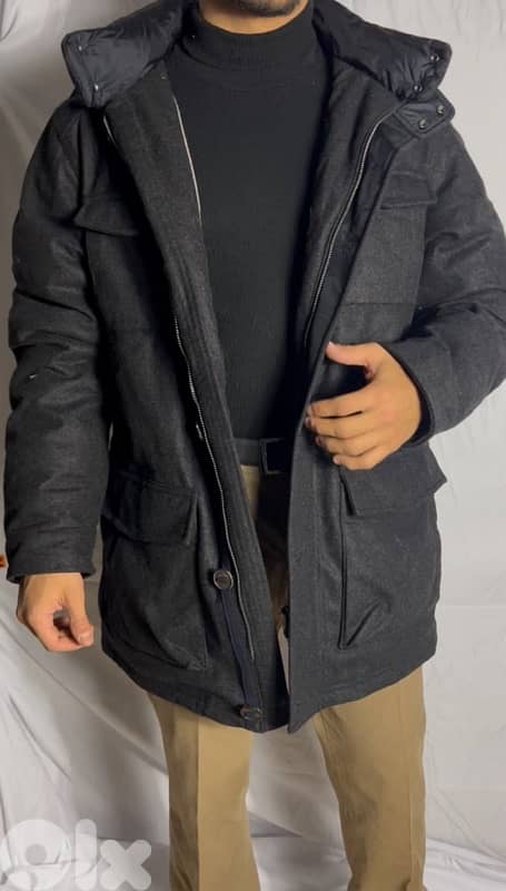 Massimo Dutti Men’s Winter Parka Jacket 2