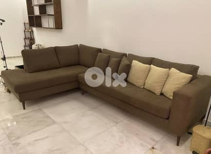 modern L shape sofa
