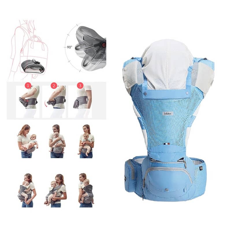 Multifunction Baby Strap Waist and Back Carrier - حاملة أطفال 1