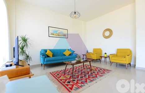 Furnished 170m2 apartment 4rent in Mar Mikhaelشقة للإيجار في مار مخايل