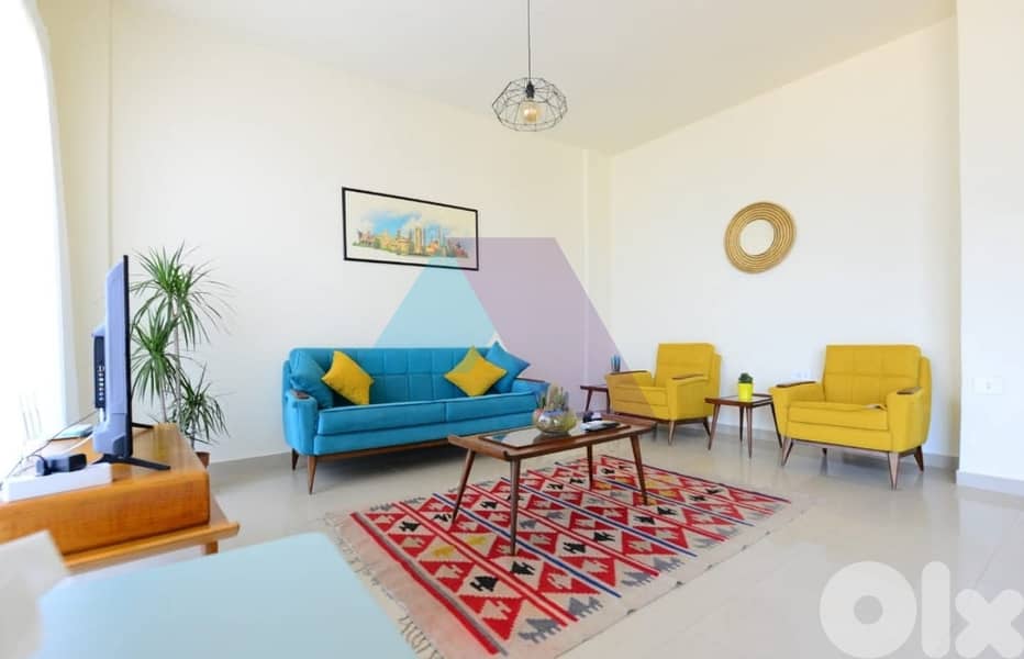 Furnished 170m2 apartment 4rent in Mar Mikhaelشقة للإيجار في مار مخايل 0