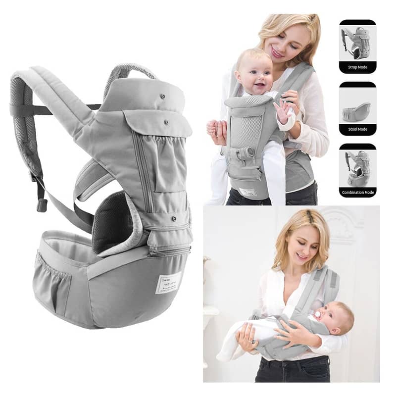 Convertible Baby Carrier with 3 Modes - حاملة الأطفال القابلة للتحويل 1