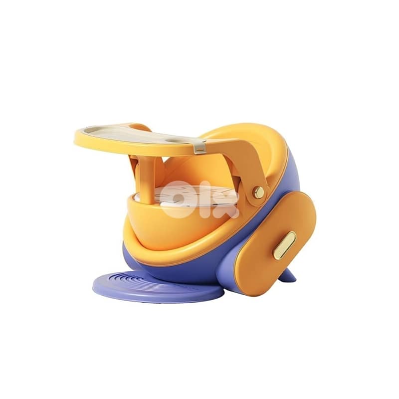 Baby Feeding Chair with Adjustable Tray - كرسي طعام للأطفال مع طاولة 3